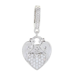 Ciondolo in argento con Zircone (Dallas Prince Designs)