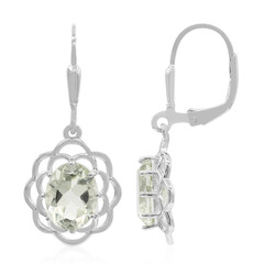 Orecchini in argento con Ametista Verde