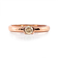Anello in oro con Diamante Rose de France VS1 di Argyle