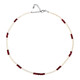 Collana in argento con Rubino