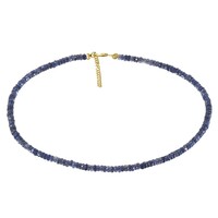 Collana in argento con Iolite
