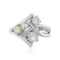 Anello in argento con Opale di Welo