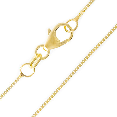 Catenina veneziana in oro giallo - 45 cm - ca. 1,7 g