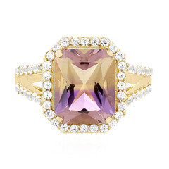 Anello in oro con Ametrina Anahi