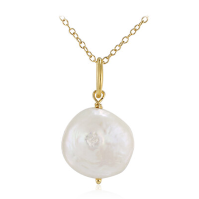 Collana in argento con Perla di Acqua Dolce