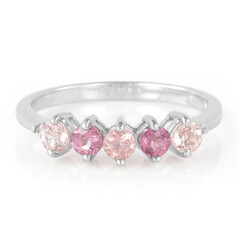 Anello in argento con Tormalina Rosa Cuprian