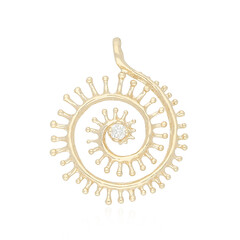 Ciondolo in oro con Diamante PK (H)