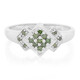 Anello placcato in platino con Diamante Fancy