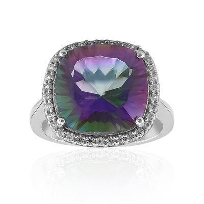 Anello in argento con Quarzo Mistico