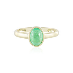 Anello in oro con Smeraldo Colombiano