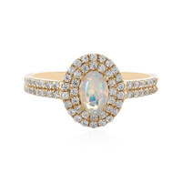 Anello in oro con Opale di Welo