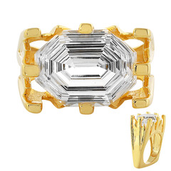 Anello in argento con Quarzo Bianco