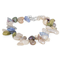 Bracciale in argento con Perla di Acqua Dolce