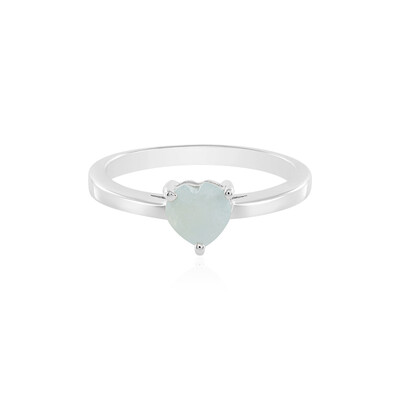 Anello in argento con Acquamarina Brasiliana