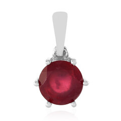 Ciondolo in argento con Rubino del Madagascar