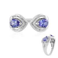 Anello in oro con Tanzanite AAA (de Melo)