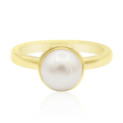 Anello in argento con Perla di Acqua Dolce