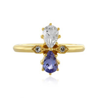 Anello in argento con Tanzanite