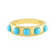 Anello in argento con Turchese Sleeping Beauty