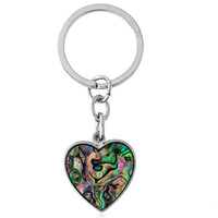 Accessorio in ottone con Conchiglia Abalone
