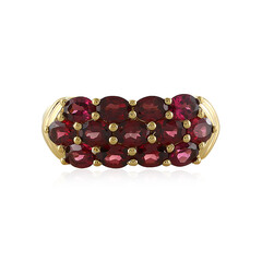 Anello in argento con Rodolite