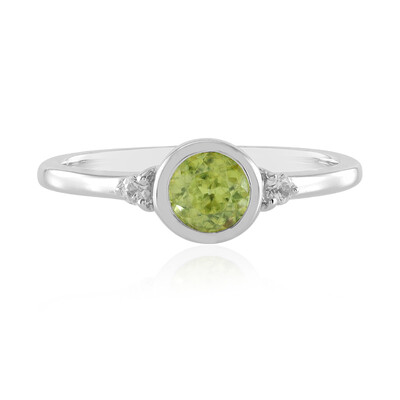 Anello in argento con Sfene
