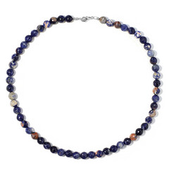 Collana in argento con Sodalite