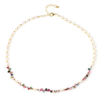 Collana in argento con Tormalina (Riya)
