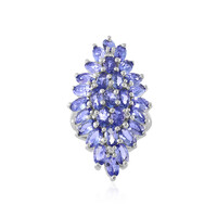 Anello in argento con Tanzanite
