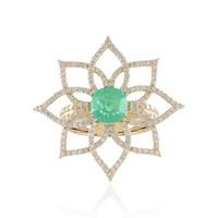 Anello in oro con Smeraldo Colombiano (de Melo)