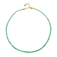 Collana in argento con Smeraldo Zambia