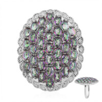 Anello in argento con Quarzo Mistico