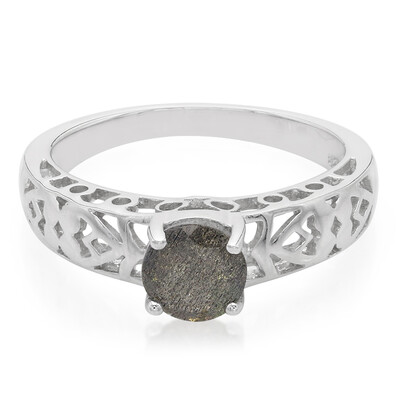 Anello in argento con Spectrolite