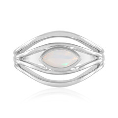 Anello in argento con Opale di Welo