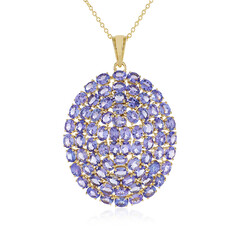 Collana in argento con Tanzanite