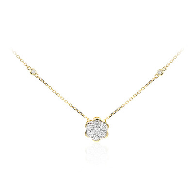 Collana in oro con Diamante I1 (H) (CIRARI)