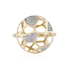 Anello in oro con Diamante I1 (I)  (Ornaments by de Melo)