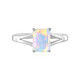 Anello in argento con Opale di Welo