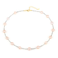 Collana in argento con Perla Akoya