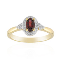 Anello in oro con Rubino Songea