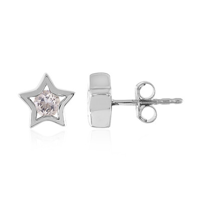Orecchini in argento con Morganite