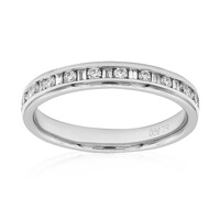 Anello in platino con Diamante SI2 (G)