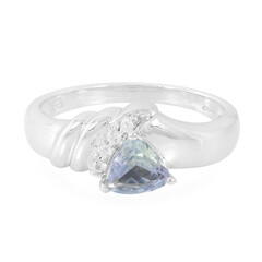 Anello in argento con Tanzanite Fancy