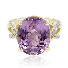 Anello in oro con Kunzite Patroke