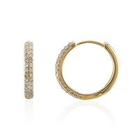 Orecchini in oro con Diamante SI1 (I)