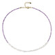 Collana in argento con Ametista Zambiana