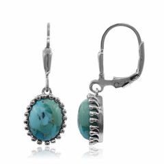 Orecchini in argento con Turchese