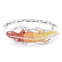 Bracciale in argento con Zaffiro Blu (Dallas Prince Designs)