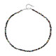 Collana in argento con Spinello Nero