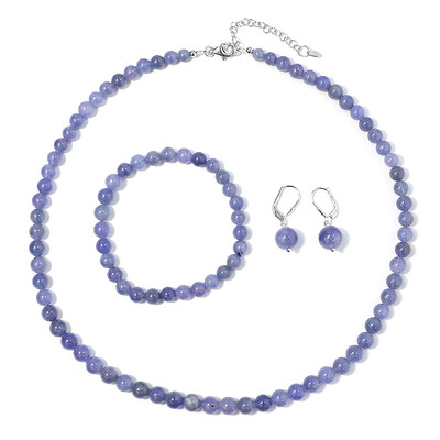 Parure in argento con Tanzanite